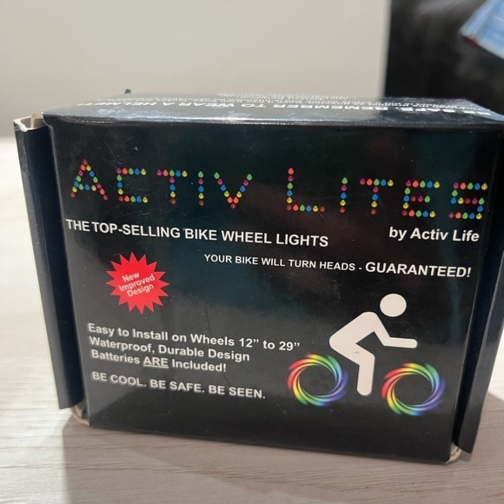 Activ Lites for bike tires